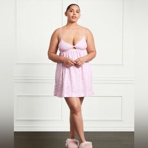 NWT Hill House The Aurora Sleep Dress in Pink Sherwood Forest Medium